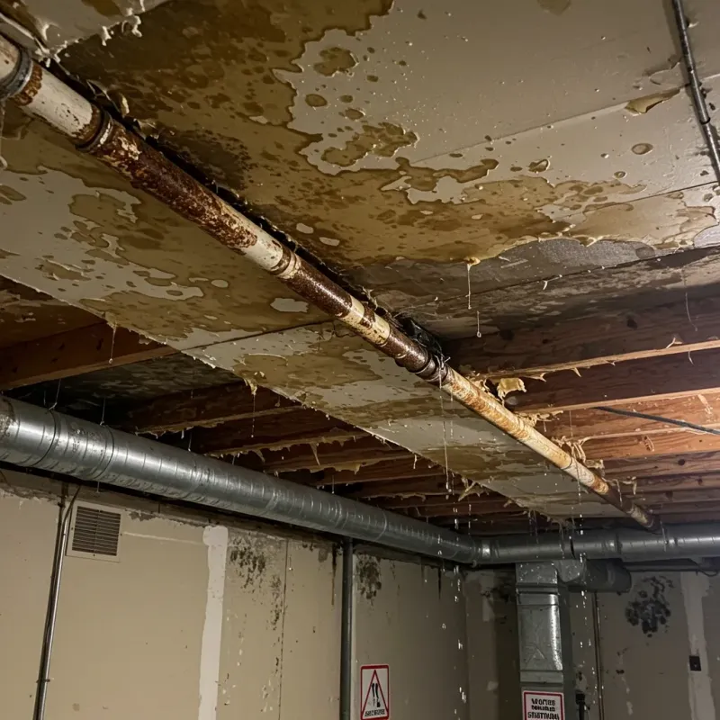 Ceiling Water Damage Repair in Convoy, OH